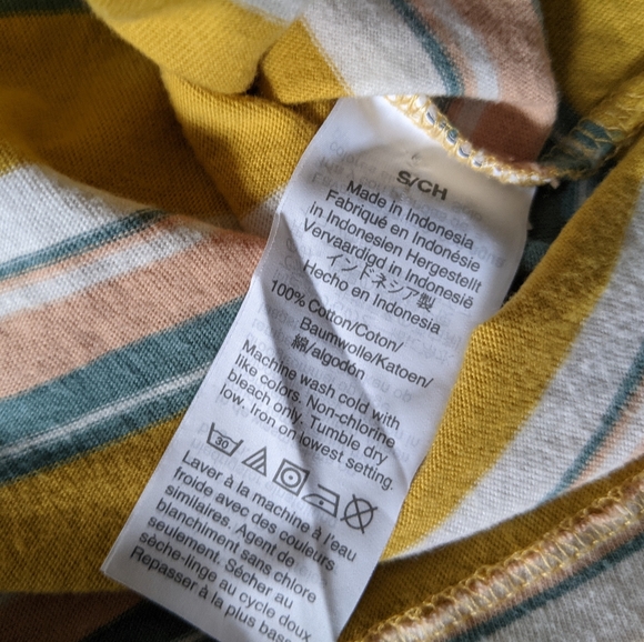 ✨ 2/$30 Madewell Northside Vintage Tee in Nassau Stripe - Picture 4 of 4